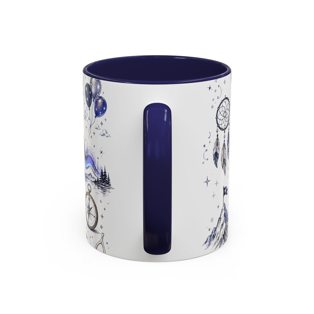 Dream Big Coffee Mug | Class of 2026 Graduation Gift | Accent Color Ceramic 11oz 15oz