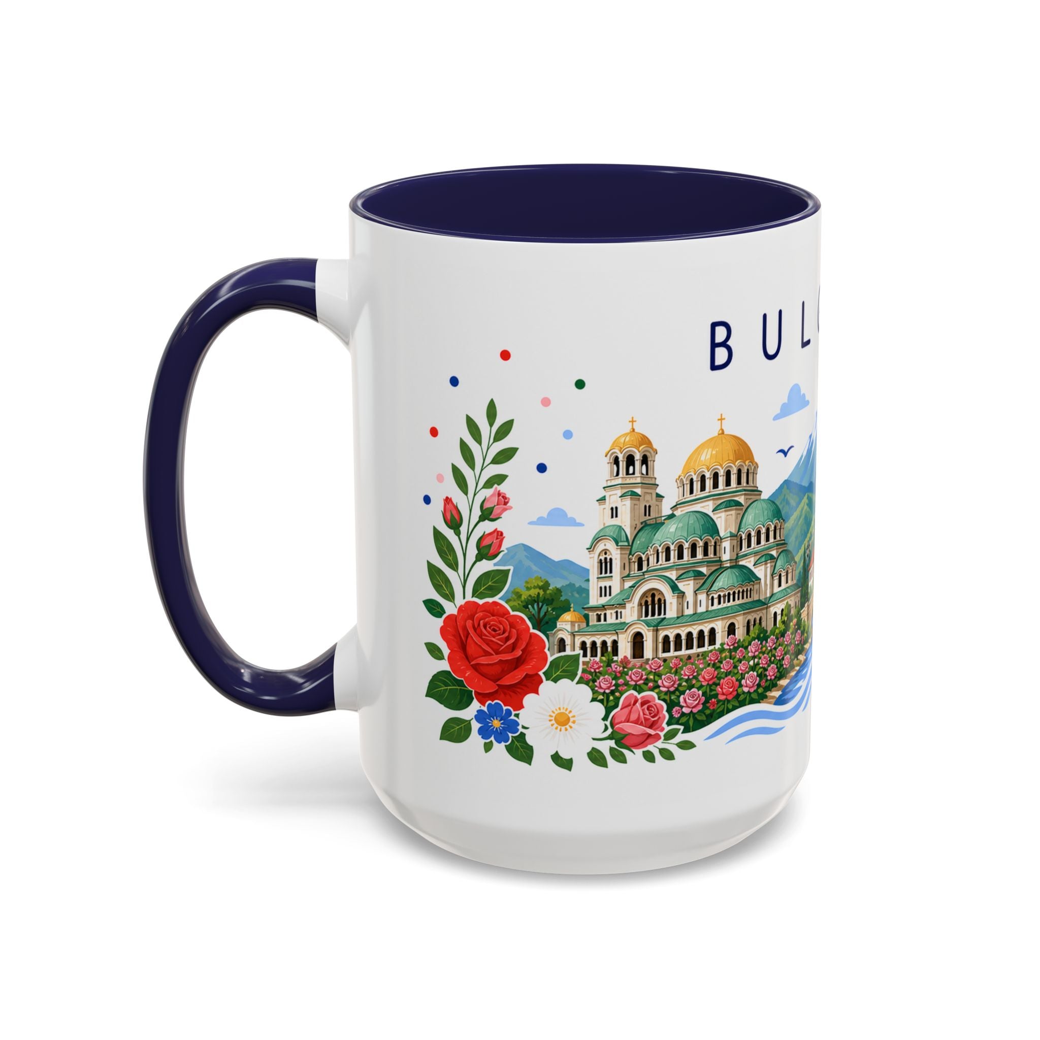 Bulgaria Coffee Mug | Travel Souvenir Accent Mug | Place Gift Ceramic Cup 11oz 15oz