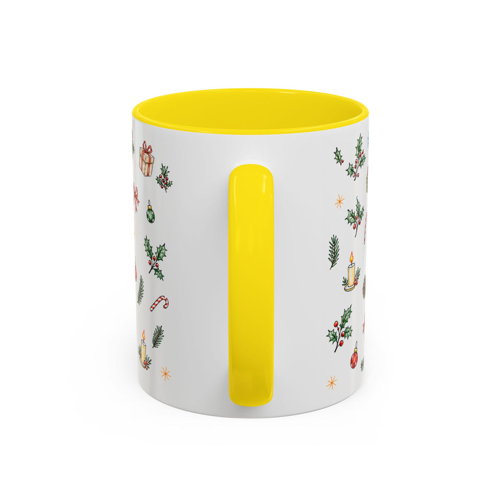 Lisbon Christmas Mug | Watercolor City Souvenir | Ceramic Coffee Cup 11oz 15oz
