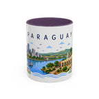 Paraguay Coffee Mug | Travel Souvenir Accent Mug | Place Gift Ceramic Cup 11oz 15oz