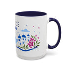 Greece Coffee Mug | Travel Souvenir Accent Mug | Country Gift Ceramic Cup 11oz 15oz