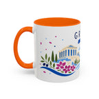 Greece Coffee Mug | Travel Souvenir Accent Mug | Country Gift Ceramic Cup 11oz 15oz