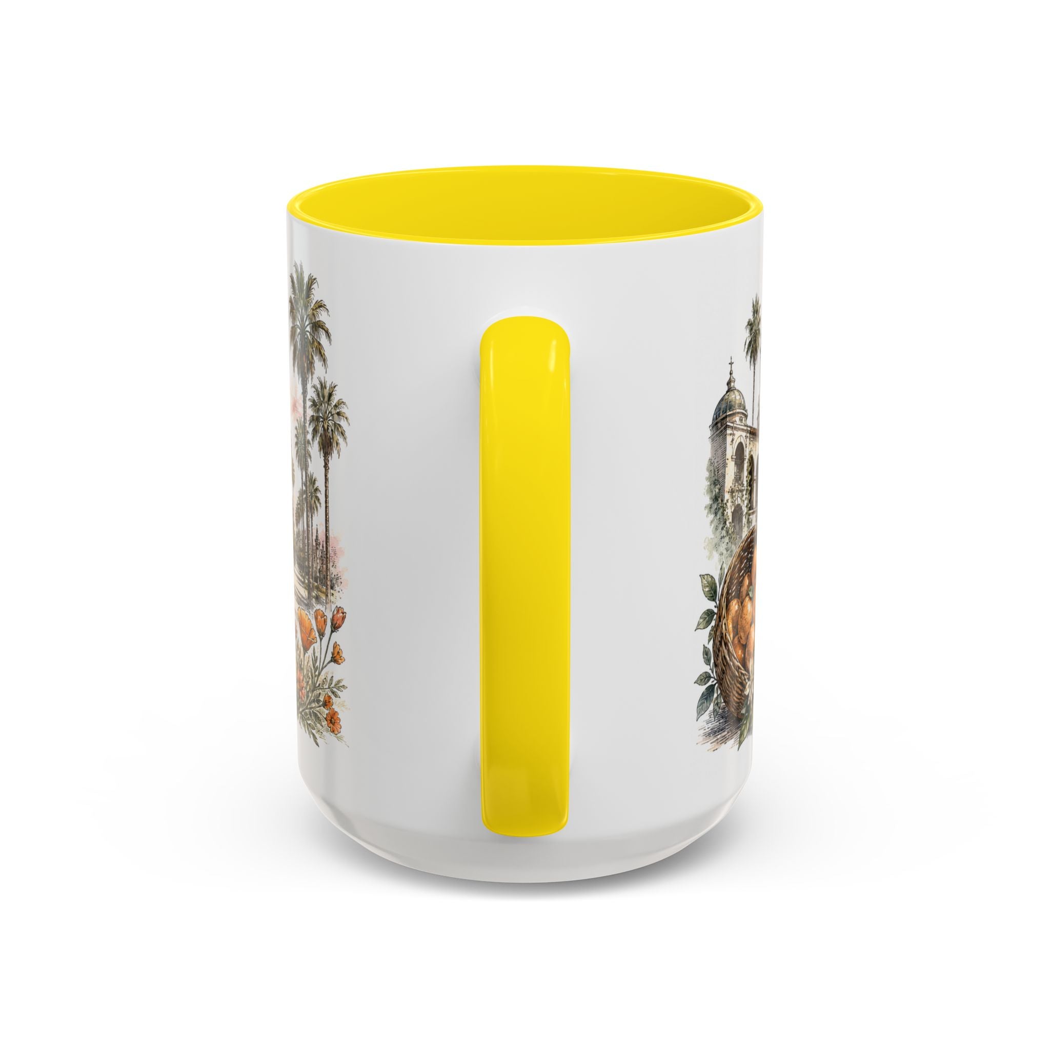 Riverside Coffee Mug | United States Travel Souvenir | Vintage Illustrated City Gift | 11 oz 15 oz Accent Mug