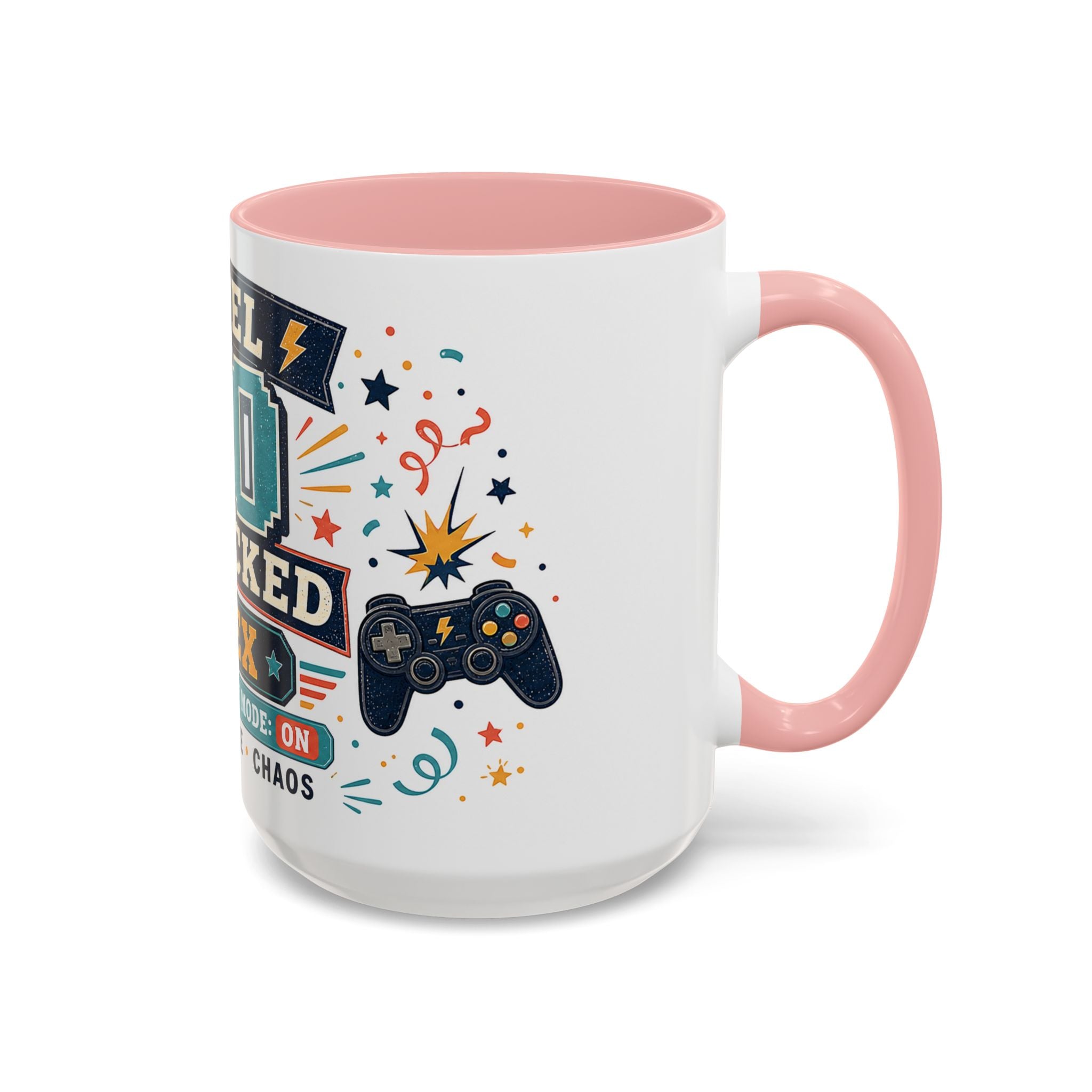 Custom Gamer Birthday Mug | Level Unlocked Name Age Coffee Cup