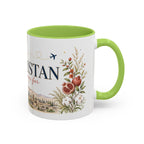 Uzbekistan Home Country Mug | Moving Away Gift | Long Distance Friendship | 11 oz 15 oz Accent Mug