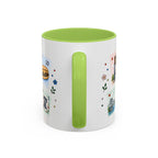 Philadelphia Coffee Mug | Postage Stamp Collage Mug | Travel Souvenir Accent Cup 11oz 15oz