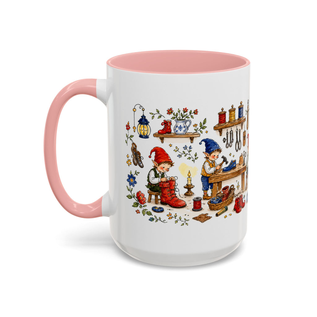 Elves and the Shoemaker Mug | Storybook Accent Coffee Mug | EveryLegend