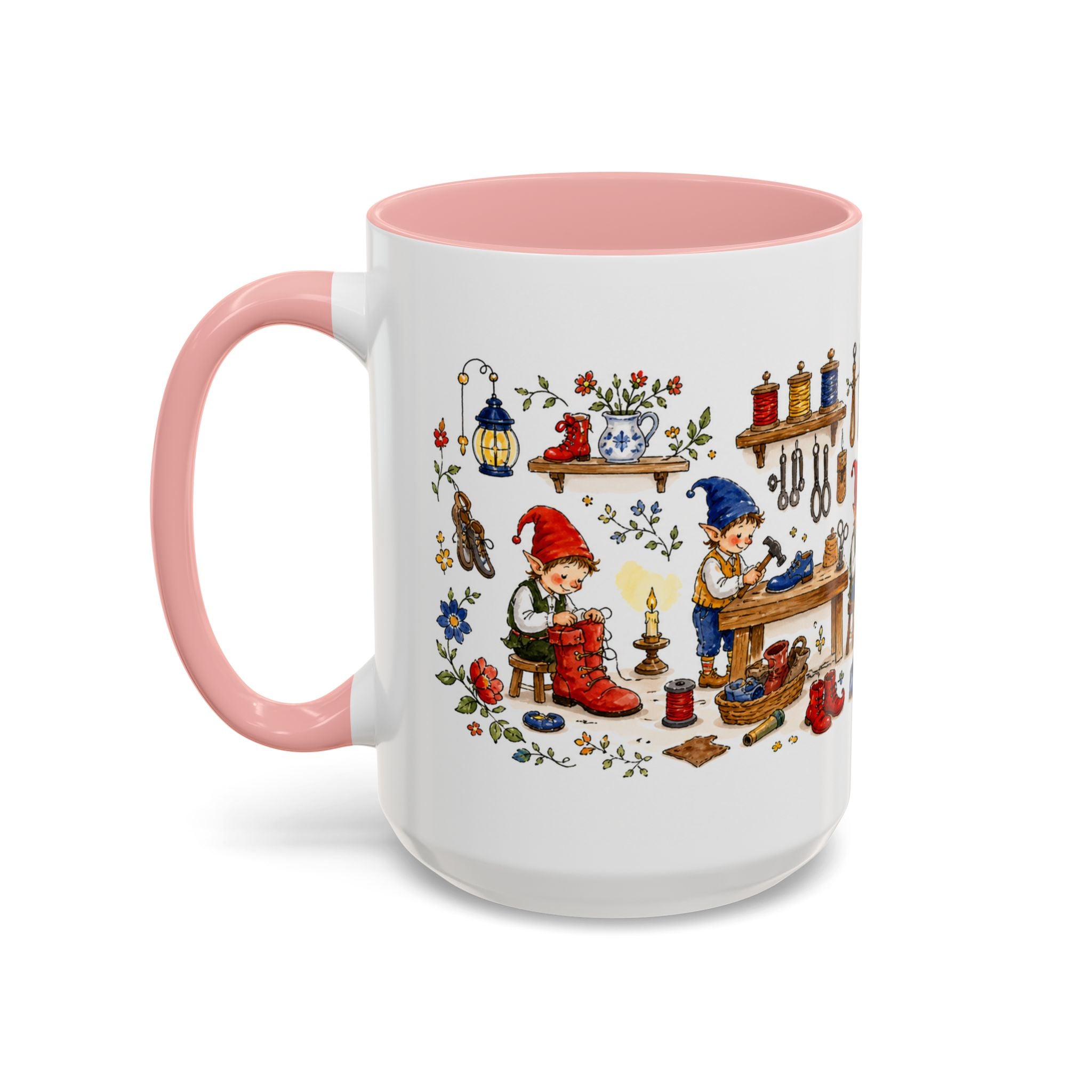 Elves and the Shoemaker Mug | Storybook Accent Coffee Mug | EveryLegend