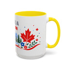 Canada Coffee Mug | Travel Souvenir Accent Mug | Country Gift Ceramic Cup 11oz 15oz