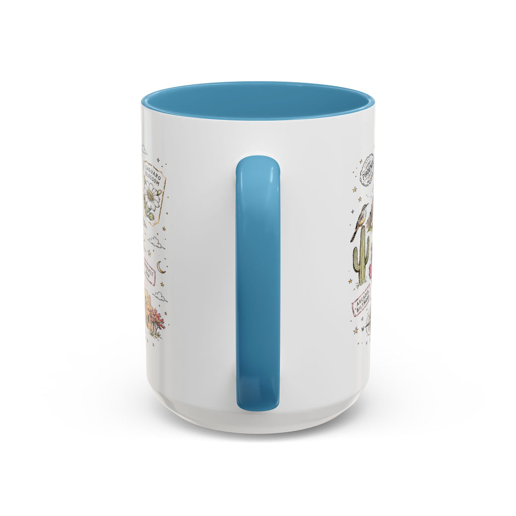 Phoenix Coffee Mug | Arizona Souvenir City Gift | Accent Color Ceramic 11oz 15oz