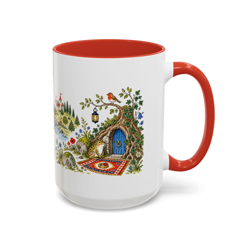 The Three Feathers Mug | Storybook Fairy Tale Accent Coffee Mug | EveryLegend