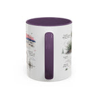 White Sands National Park Coffee Mug | New Mexico Desert Sand Dunes Gift | Accent Color Ceramic 11oz 15oz