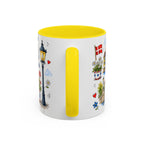 Copenhagen Travel Mug | European City Souvenir Accent Coffee Mug | 11oz 15oz Ceramic Cup