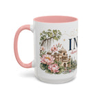 India Home Country Mug | Moving Away Gift | Long Distance Friendship | 11 oz 15 oz Accent Mug