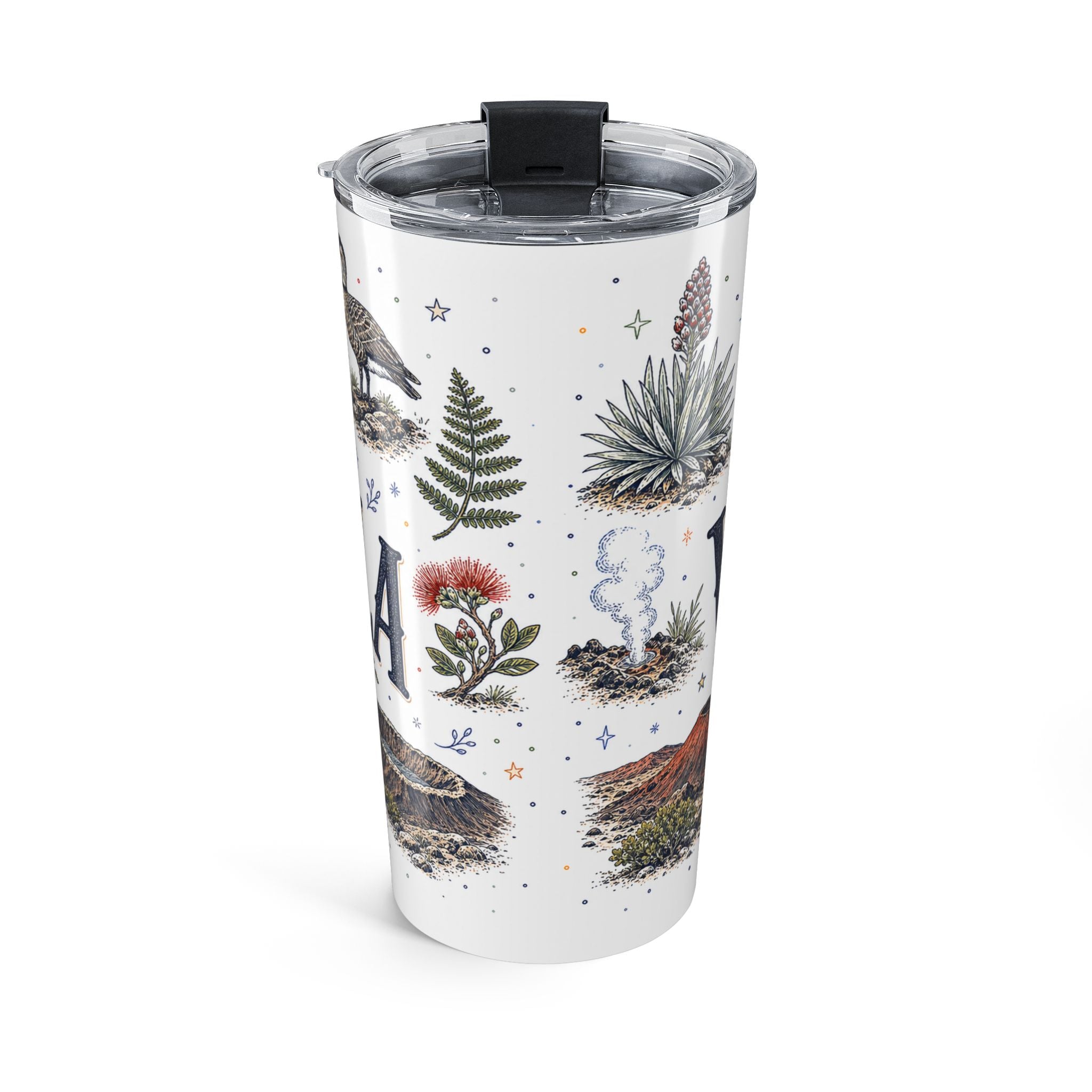 Haleakala National Park 20oz Tumbler | Hawaii Maui Sunrise Crater Gift | Insulated Stainless Steel Travel Cup