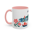 Hong Kong Coffee Mug | Hong Kong Travel Souvenir | Porcelain Decal City Gift | 11oz 15oz Accent Mug