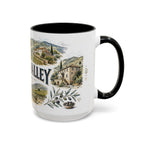 Douro Valley Mug, Portugal Travel Souvenir, Bucket List Gift, Accent Ceramic Coffee Mug 11oz 15oz