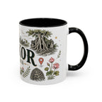 Angkor Coffee Mug | Travel Destination Souvenir Gift | Accent Color Ceramic 11oz 15oz