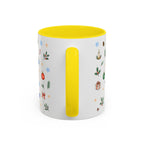 Nashville Christmas Mug | Watercolor City Souvenir, Acoustic Guitar, Harmonica (11oz 15oz)