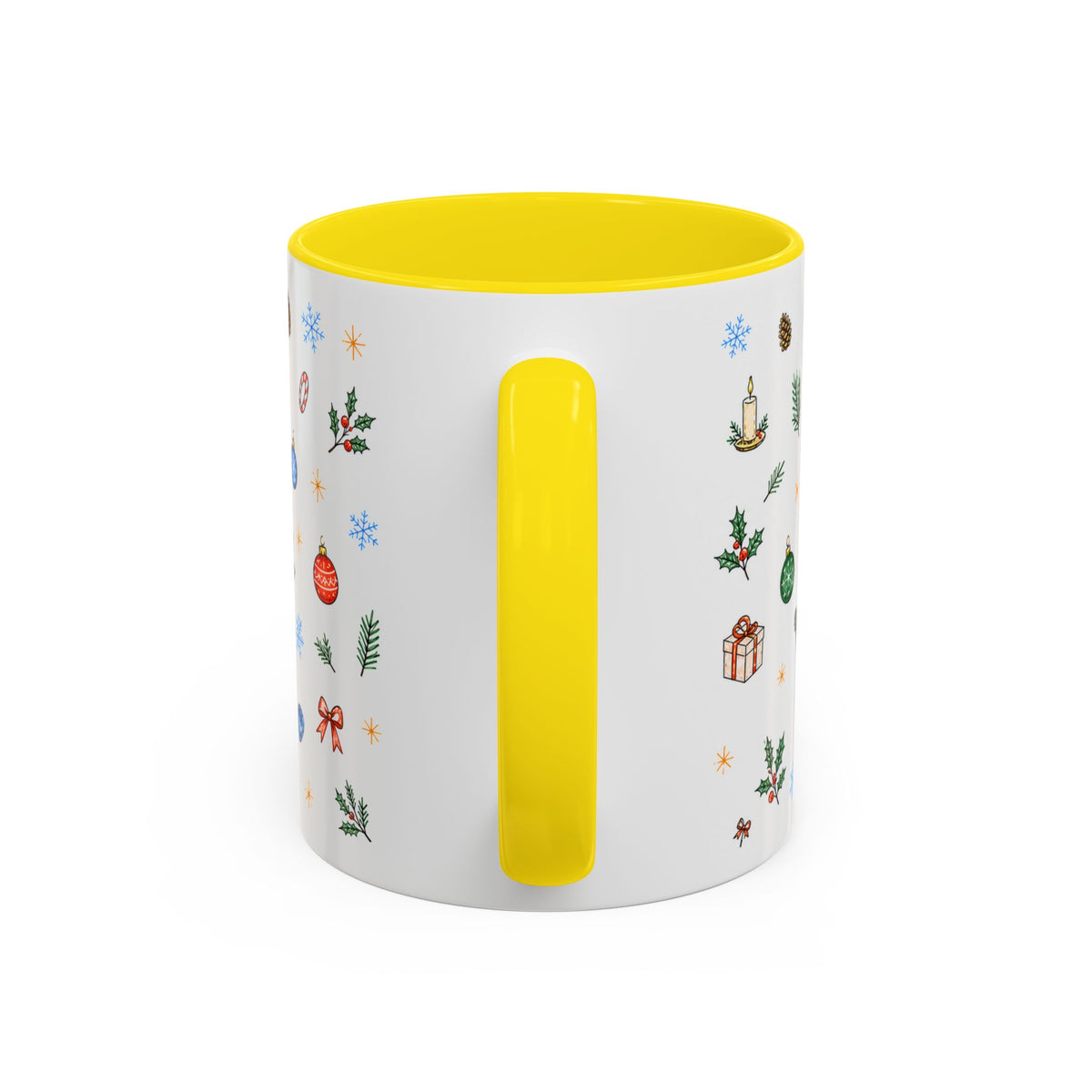 Nashville Christmas Mug | Watercolor City Souvenir, Acoustic Guitar, Harmonica (11oz 15oz)