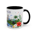 DR Congo Coffee Mug | Travel Souvenir Accent Mug | Place Gift Ceramic Cup 11oz 15oz