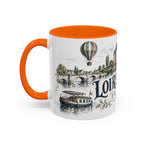 Loire Valley Mug, France Travel Souvenir, Bucket List Gift, Accent Ceramic Coffee Mug 11oz 15oz