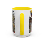 Colombia Soccer Coffee Mug | World Cup Fan Gift | Accent Color Ceramic 11oz 15oz Match Day Cup