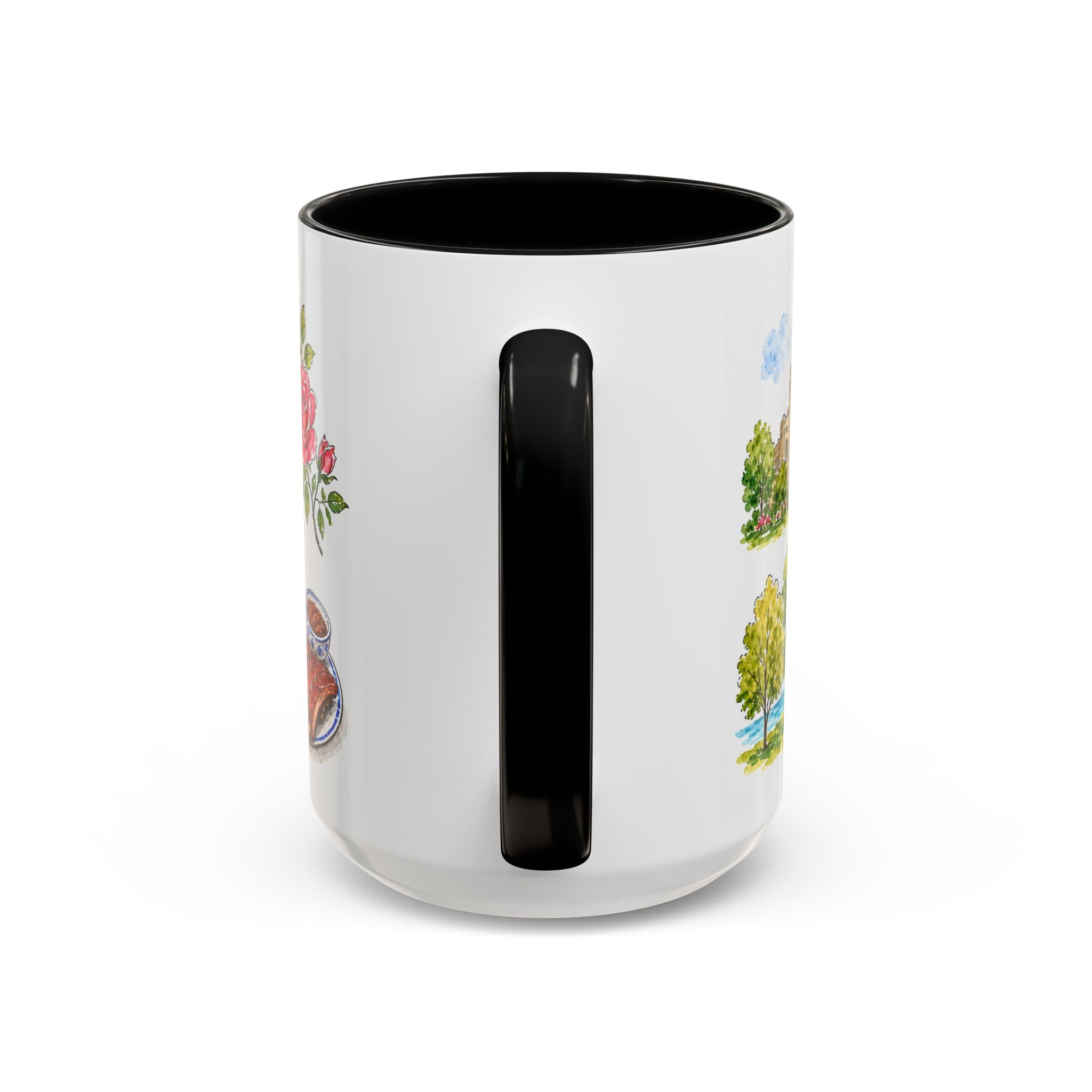 Tulsa Illustrated Travel Mug | City Souvenir Accent Coffee Mug | 11oz 15oz Ceramic Cup