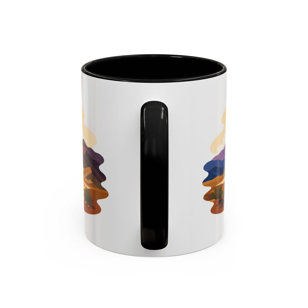 Death Valley National Park Coffee Mug | Solid Color Block Park Souvenir | 11oz 15oz Accent Mug