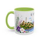 Serbia Coffee Mug | Travel Souvenir Accent Mug | Place Gift Ceramic Cup 11oz 15oz
