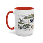 San Jose Coffee Mug | California Souvenir City Gift | Accent Color Ceramic 11oz 15oz