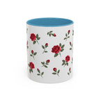 Oklahoma Oklahoma Rose Mug, State Flower Floral Coffee Cup, 11oz Botanical Gift