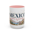 Mexico Home Country Mug | Moving Away Gift | Long Distance Friendship | 11 oz 15 oz Accent Mug