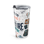Adventure Awaits 20oz Tumbler | Class of 2026 Graduation Gift | Insulated Stainless Steel Travel Cup