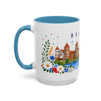 Belarus Coffee Mug | Travel Souvenir Accent Mug | Place Gift Ceramic Cup 11oz 15oz