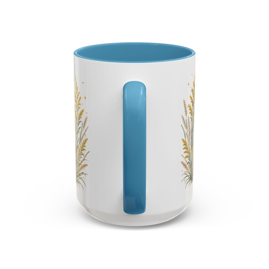 Nebraska State Mug | Moving Away, Long Distance Friendship Gift | Botanical Landscape Accent Mug