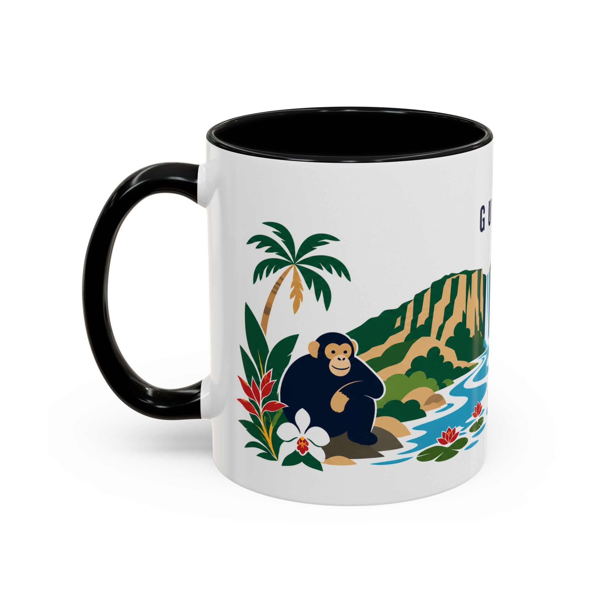 Guinea Coffee Mug | Travel Souvenir Accent Mug | Country Gift Ceramic Cup 11oz 15oz