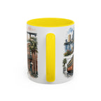 Tampa Coffee Mug | United States Travel Souvenir | Vintage Illustrated City Gift | 11 oz 15 oz Accent Mug