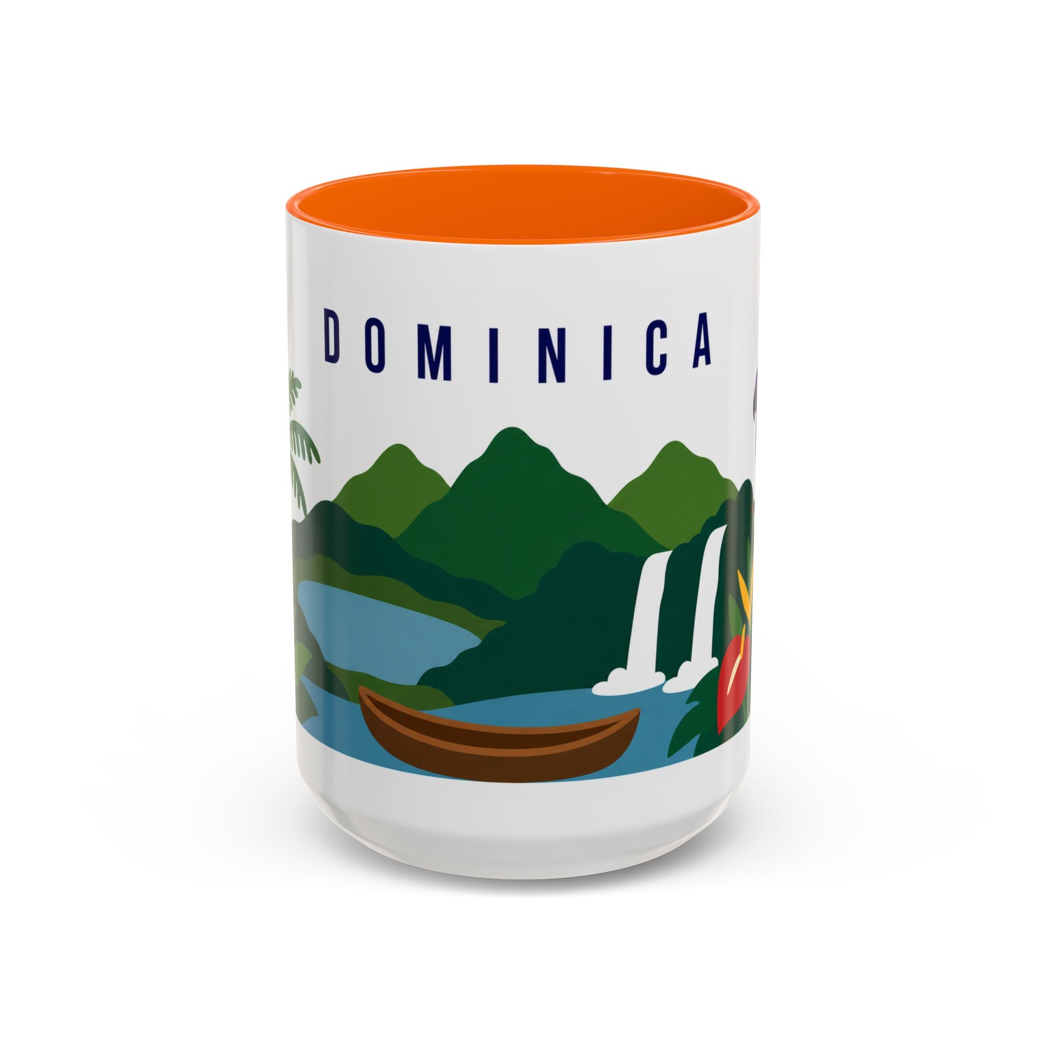 Dominica Coffee Mug | Travel Souvenir Accent Mug | Country Gift Ceramic Cup 11oz 15oz