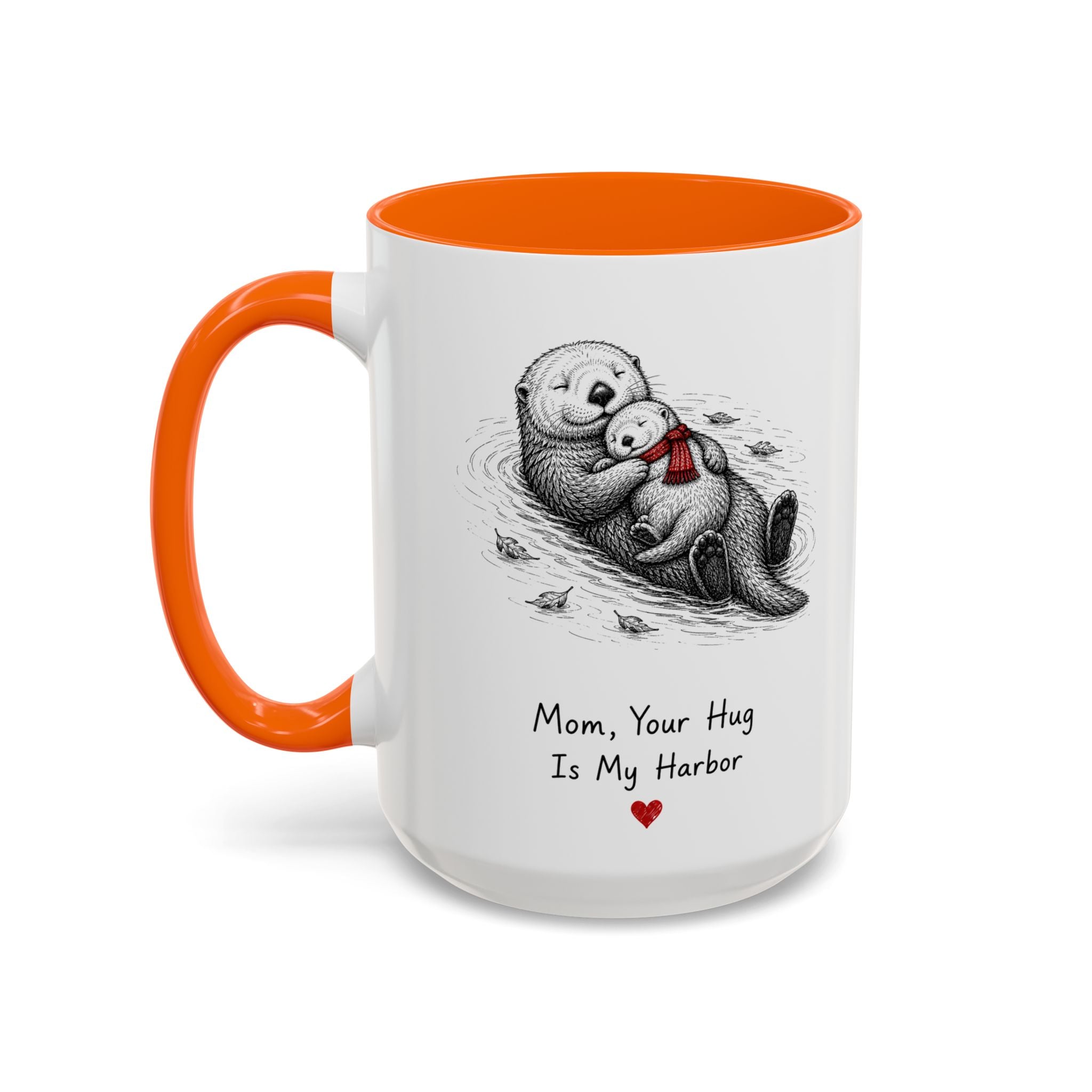 Otter Mom Coffee Mug | Safe Harbor Hug | Mother's Day Gift