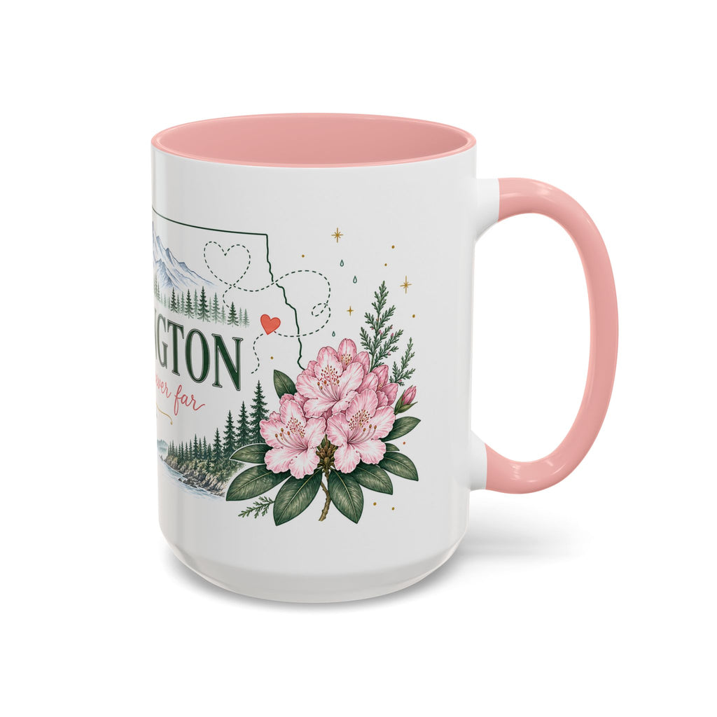 Washington State Map Mug | Moving Away, Homesick, Long Distance Friendship Gift