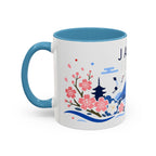 Japan Coffee Mug | Travel Souvenir Accent Mug | Country Gift Ceramic Cup 11oz 15oz