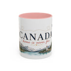 Canada Home Country Mug | Moving Away Gift | Long Distance Friendship | 11 oz 15 oz Accent Mug