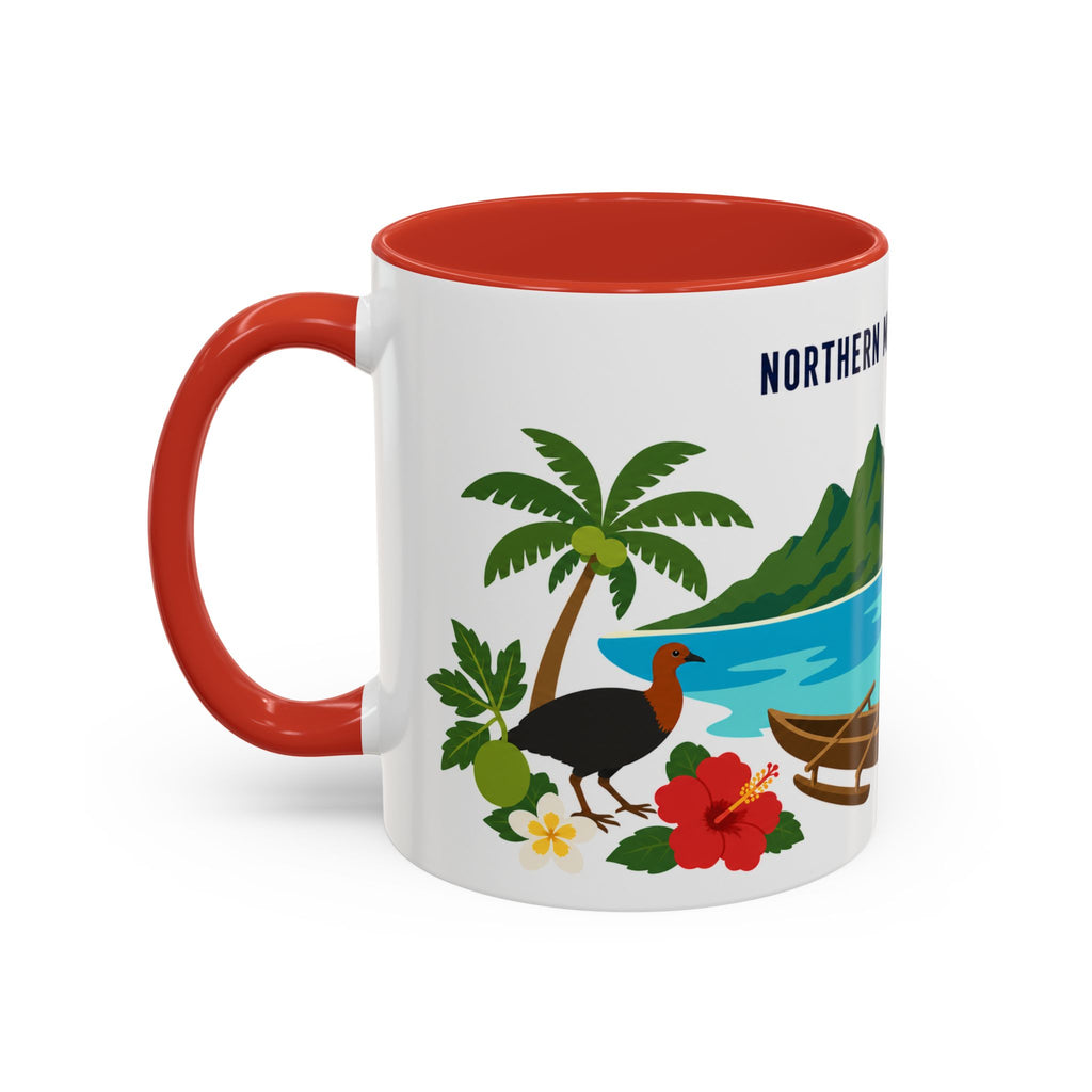 Northern Mariana Islands Coffee Mug | Travel Souvenir Accent Mug | Country Gift Ceramic Cup 11oz 15oz