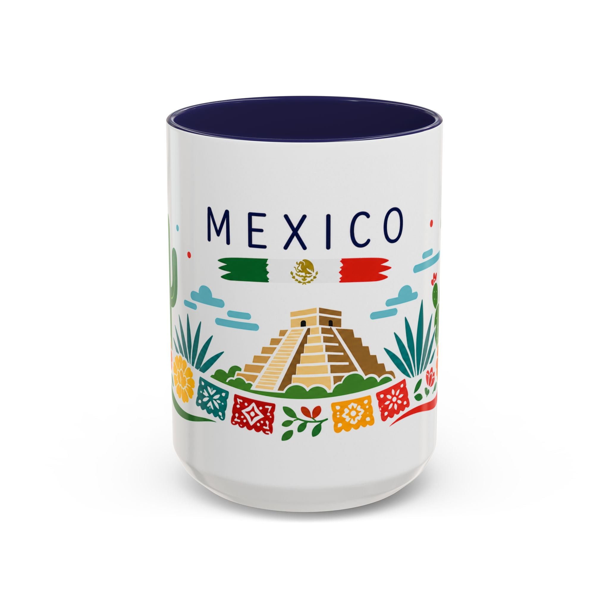 Mexico Coffee Mug | Travel Souvenir Accent Mug | Country Gift Ceramic Cup 11oz 15oz