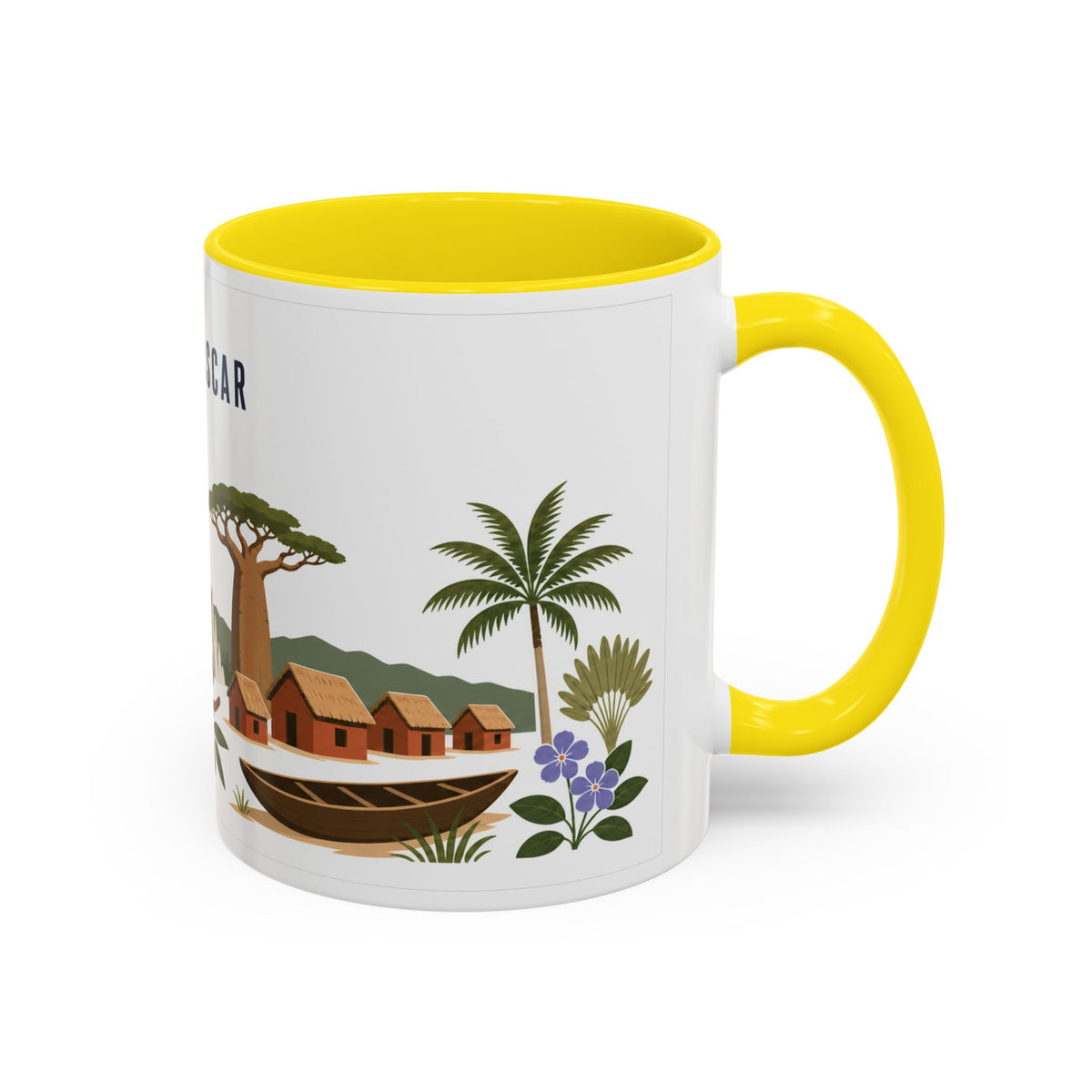 Madagascar Home Country Mug | Moving Away Gift | Long Distance Friendship | 11 oz 15 oz Accent Mug