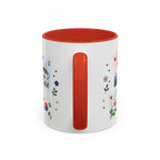 Seoul Coffee Mug | Postage Stamp Collage Mug | Travel Souvenir Accent Cup 11oz 15oz