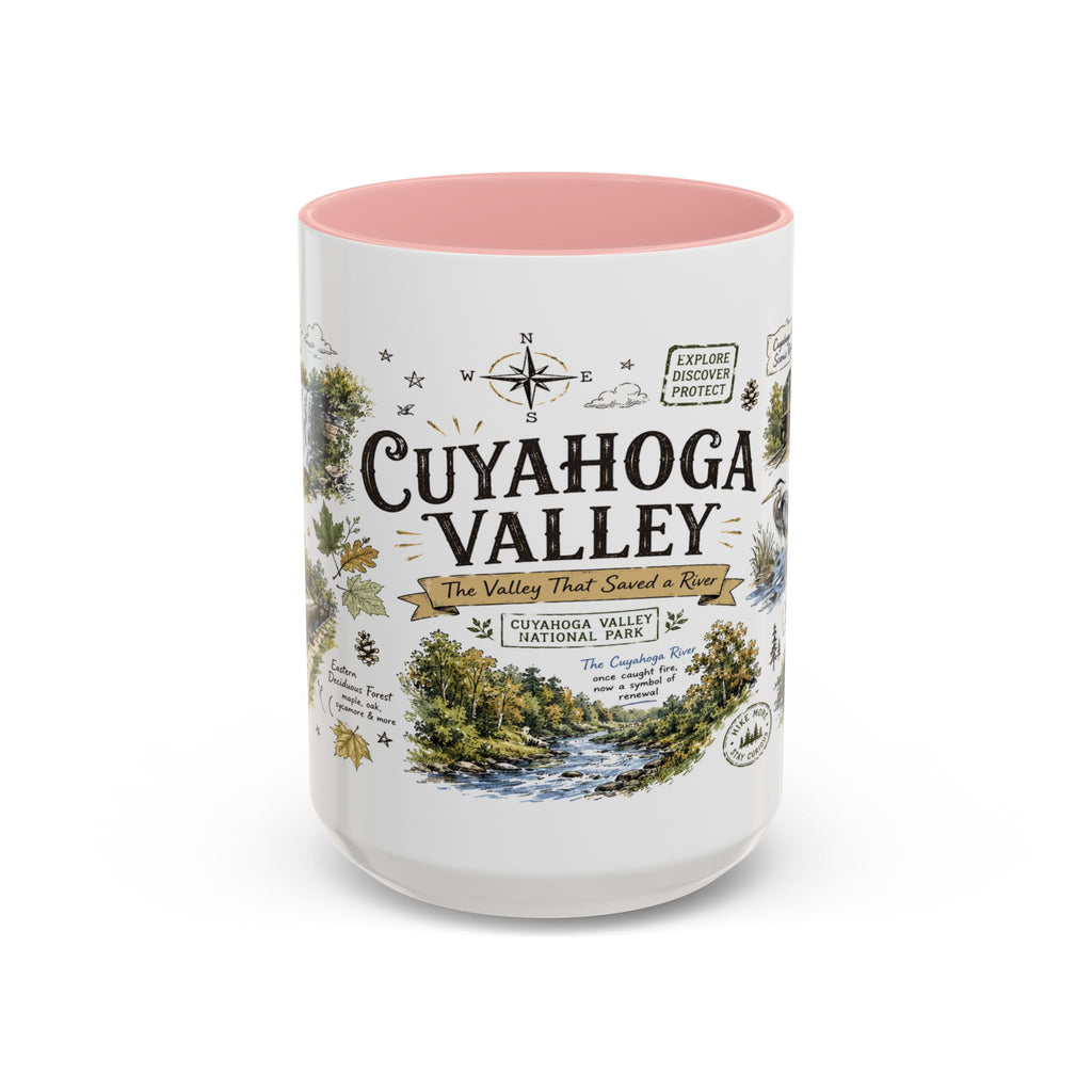 Cuyahoga Valley National Park Mug | Brandywine Falls Ohio River Ceramic (11oz/15oz)