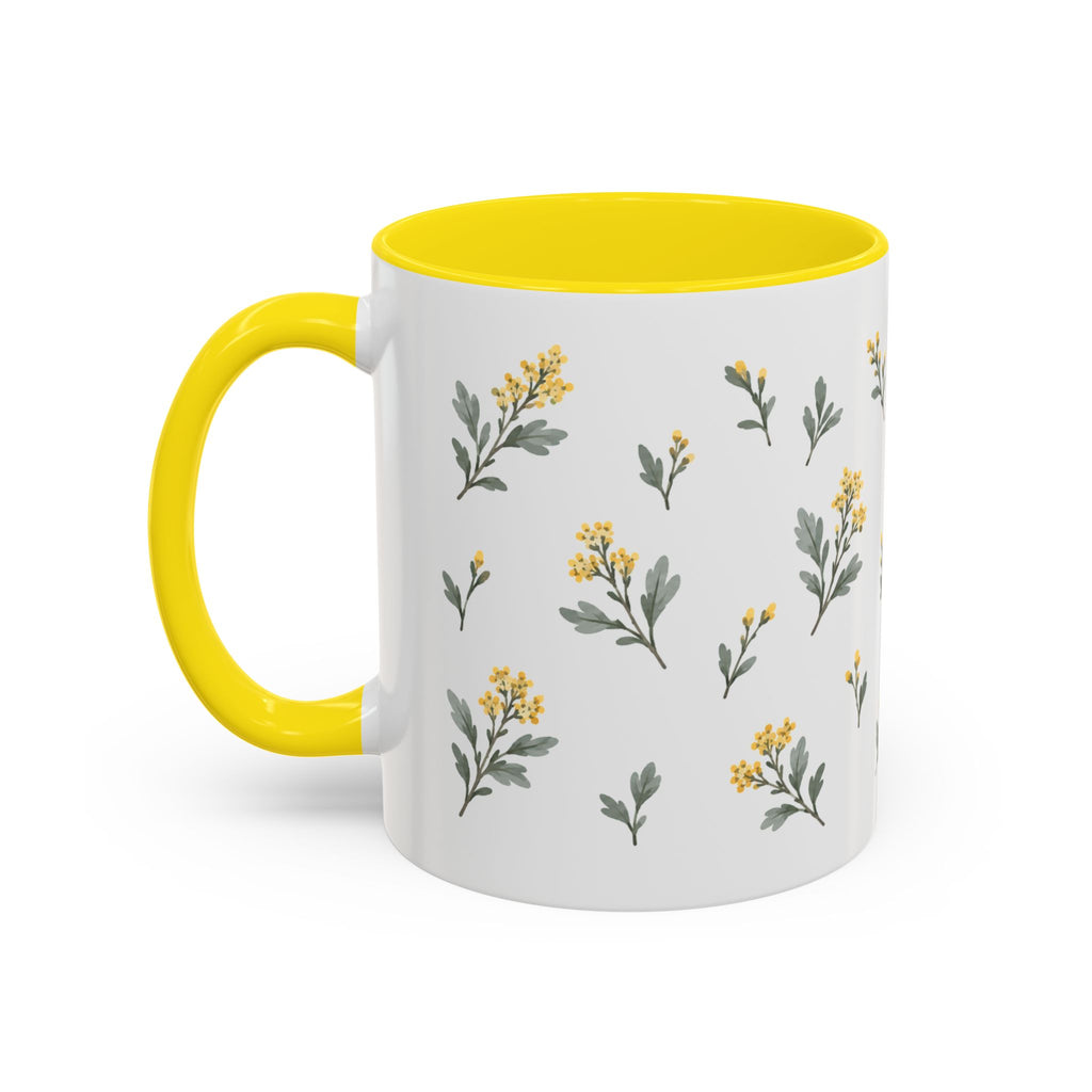 Nevada Sagebrush Mug, State Flower Floral Coffee Cup, 11oz Botanical Gift
