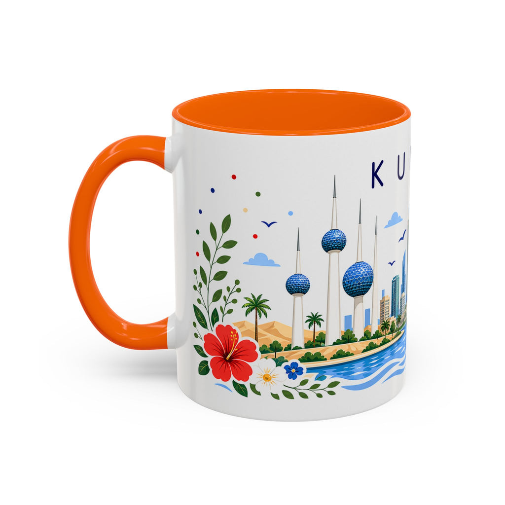 Kuwait Coffee Mug | Travel Souvenir Accent Mug | Place Gift Ceramic Cup 11oz 15oz